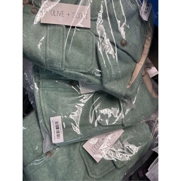 NWT - Olive and Scout WAYLEN JACKET- Green 18-24M - Picture 4 of 5